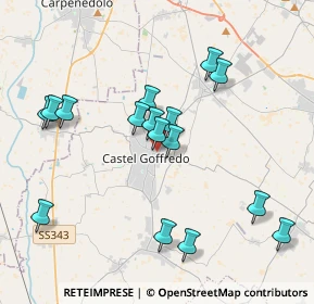 Mappa Via Ippolito Nievo, 46042 Castel Goffredo MN, Italia (3.835)