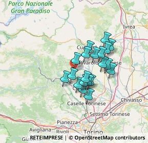 Mappa SP 23, 10070 Remondato , Italia (10.17)