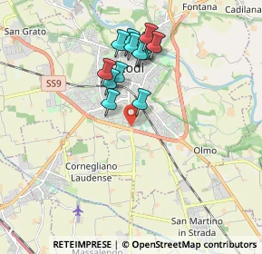 Mappa Via S. Colombano, 26900 Lodi LO, Italia (1.6)