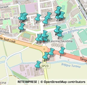 Mappa Via S. Colombano, 26900 Lodi LO, Italia (0.216)