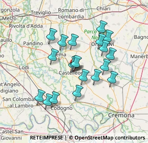 Mappa Via Papa Giovanni XXIII, 26012 Castelleone CR, Italia (12.0745)