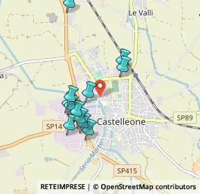 Mappa Via Sgazzini, 26012 Castelleone CR, Italia (0.795)