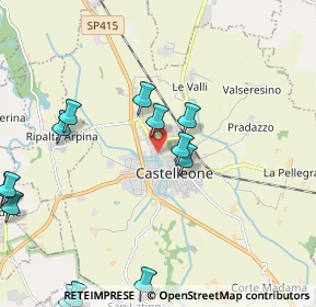 Mappa Via Sgazzini, 26012 Castelleone CR, Italia (2.57615)