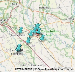 Mappa Via S. Bernardo, 26900 Lodi LO, Italia (5.34)