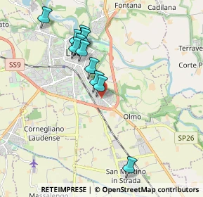 Mappa Via S. Bernardo, 26900 Lodi LO, Italia (1.8225)