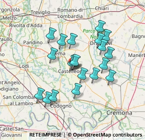 Mappa Via Manenti, 26012 Castelleone CR, Italia (12.086)