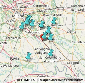 Mappa Via Martin Luther King, 26855 Lodi Vecchio LO, Italia (10.89429)