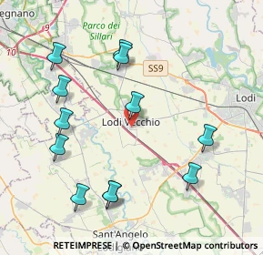 Mappa Via Martin Luther King, 26855 Lodi Vecchio LO, Italia (4.39083)