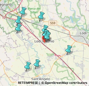 Mappa Via Martin Luther King, 26855 Lodi Vecchio LO, Italia (3.27833)