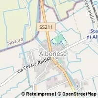 Mapa Albonese