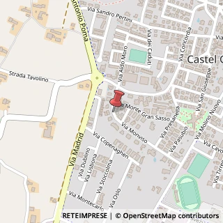Mappa Via Monviso,  22, 46042 Castel Goffredo, Mantova (Lombardia)
