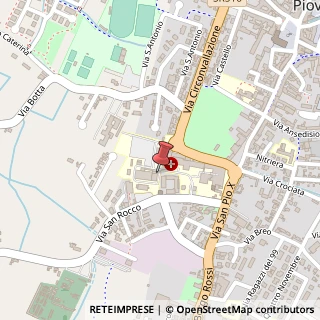 Mappa Via San Rocco, 8, 35028 Piove di Sacco, Padova (Veneto)