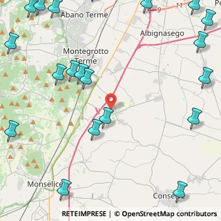 Mappa Piazza Aldo Moro, 35020 Due Carrare PD, Italia (6.903)