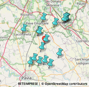 Mappa Località Vairano, 27018 Vidigulfo PV, Italia (7.13235)