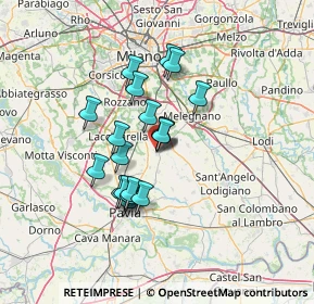 Mappa Località Vairano, 27018 Vidigulfo PV, Italia (10.5685)