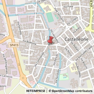 Mappa Piazza Borgoserio, 14, 26012 Castelleone, Cremona (Lombardia)
