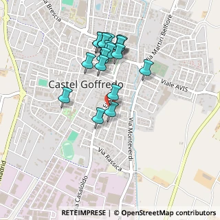 Mappa Via G. Romano, 46042 Castel Goffredo MN, Italia (0.4365)