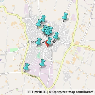 Mappa Via G. Romano, 46042 Castel Goffredo MN, Italia (0.71133)