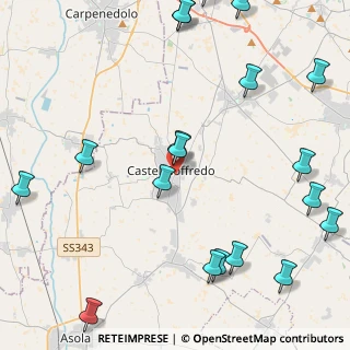 Mappa Via Giulio Romano, 46042 Castel Goffredo MN, Italia (6.1045)