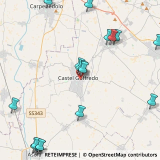 Mappa Via Giulio Romano, 46042 Castel Goffredo MN, Italia (6.348)