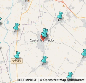 Mappa Via Giulio Romano, 46042 Castel Goffredo MN, Italia (6.228)