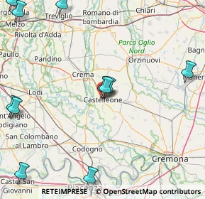 Mappa Via Rodiani, 26012 Castelleone CR, Italia (22.71545)