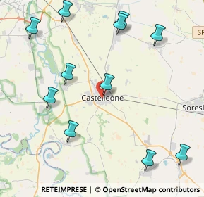 Mappa Via Rodiani, 26012 Castelleone CR, Italia (5.04273)