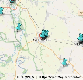 Mappa Via Rodiani, 26012 Castelleone CR, Italia (5.892)