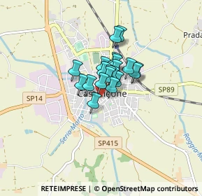 Mappa Via Rodiani, 26012 Castelleone CR, Italia (0.4365)