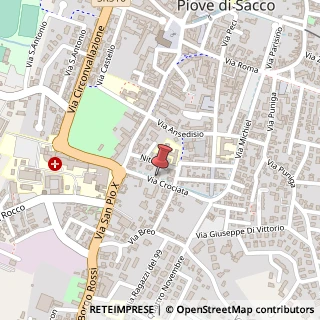 Mappa Via Crociata, 11, 35028 Piove di Sacco, Padova (Veneto)