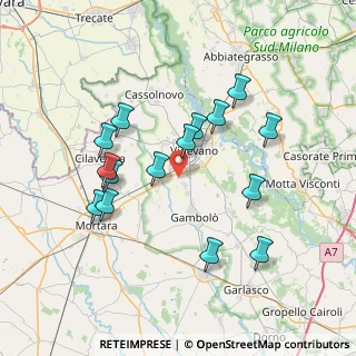 Mappa Str. Fogliano S. Marco, 27029 Vigevano PV, Italia (7.088)