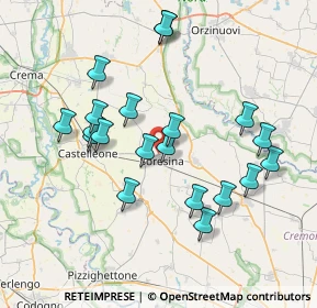 Mappa Via Guido Miglioli, 26015 Soresina CR, Italia (7.2815)