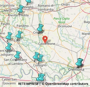 Mappa Castelleone Fustagno, 26012 Castelleone CR, Italia (22.99625)