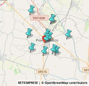 Mappa Circonvallazione, 35028 Piove di Sacco PD, Italia (2.62167)