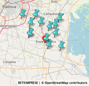 Mappa Circonvallazione, 35028 Piove di Sacco PD, Italia (5.95692)