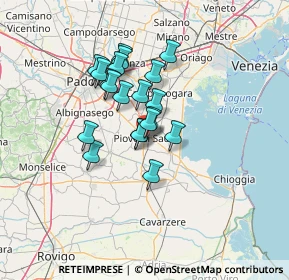 Mappa Circonvallazione, 35028 Piove di Sacco PD, Italia (9.7385)