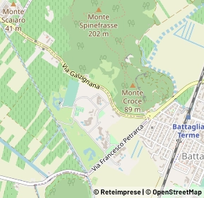 Mappa Viale delle terme, 35030 Battaglia Terme PD, Italia (0.53478)