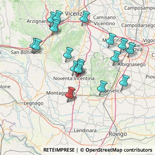 Mappa Via Marchiorette, 36025 Noventa Vicentina VI, Italia (15.637)