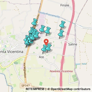 Mappa Via Marchiorette, 36025 Noventa Vicentina VI, Italia (0.7395)
