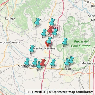 Mappa Via Marchiorette, 36025 Noventa Vicentina VI, Italia (7.028)