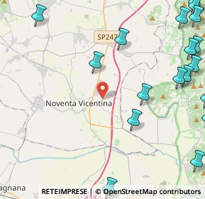 Mappa Via Marchiorette, 36025 Noventa Vicentina VI, Italia (6.8845)