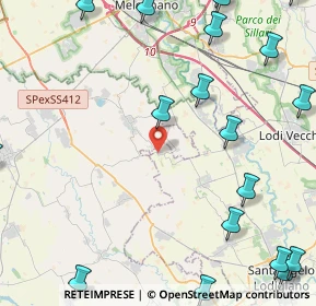 Mappa Via Porticone, 26852 Casaletto Lodigiano LO, Italia (6.807)