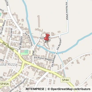 Mappa Via strada nuova 8, 37055 Isola Rizza, Verona (Veneto)