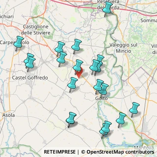 Mappa Via San Antonio, 46049 Goito MN, Italia (8.7685)