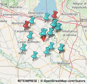 Mappa Via San Antonio, 46049 Goito MN, Italia (11.476)