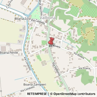 Mappa Via Valbona, 23, 35034 Lozzo Atestino, Padova (Veneto)