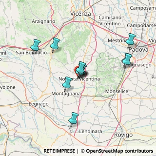 Mappa Via dell'Artigianato, 36025 Noventa Vicentina VI, Italia (11.5325)