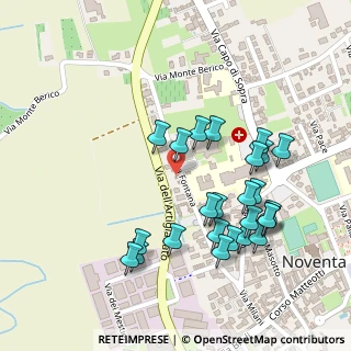 Mappa Via dell'Artigianato, 36025 Noventa Vicentina VI, Italia (0.24)