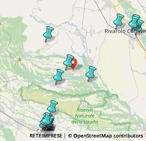 Mappa Via T. Ferreri, 10070 Barbania TO, Italia (6.199)