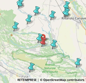 Mappa Via T. Ferreri, 10070 Barbania TO, Italia (5.01143)